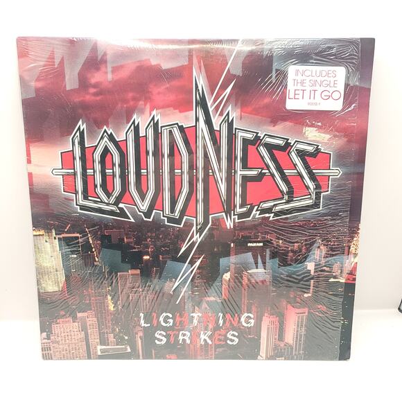 Loudness Lightning Strikes Vinyl Record 1986 - Picture 1 of 6